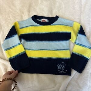 Vintage tweety girls 90s sweater